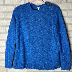 J. Jill blue Cardigan sweater size S